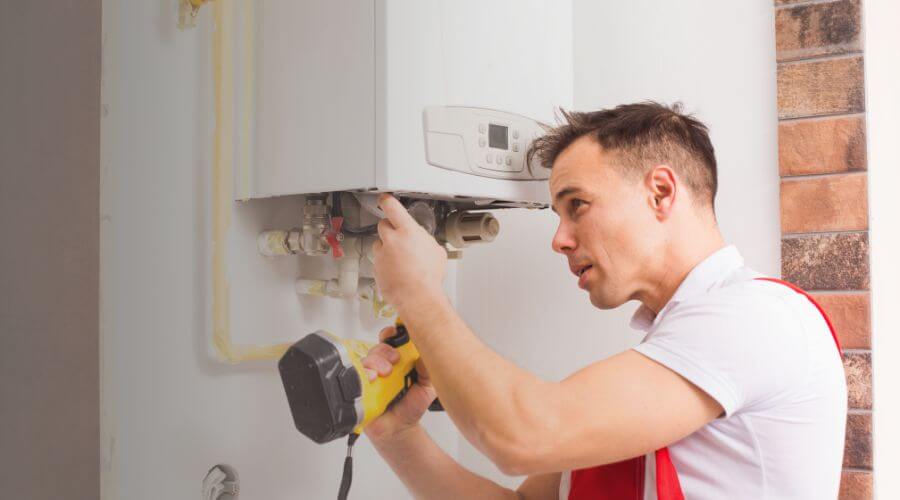 Local water heater installation in Hartsville, IN